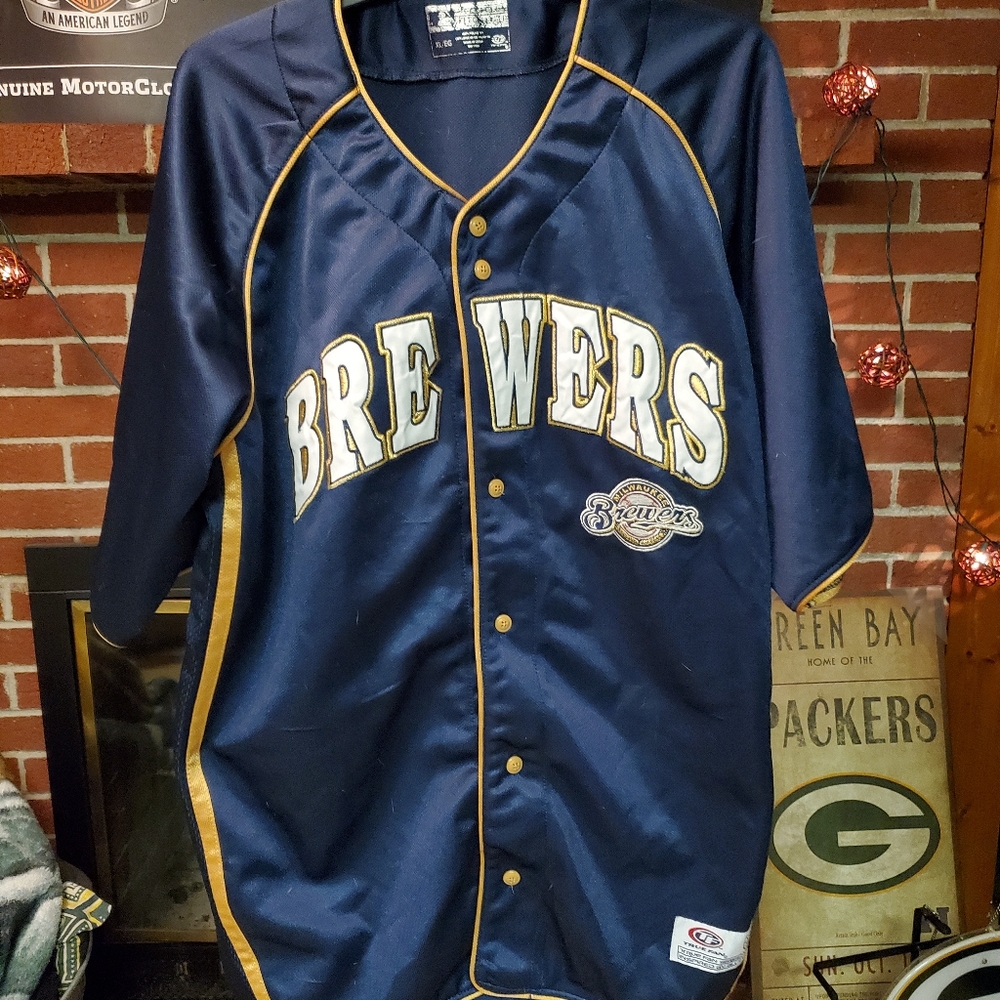 Vintage MLB Milwaukee Brewers Jersey XL
